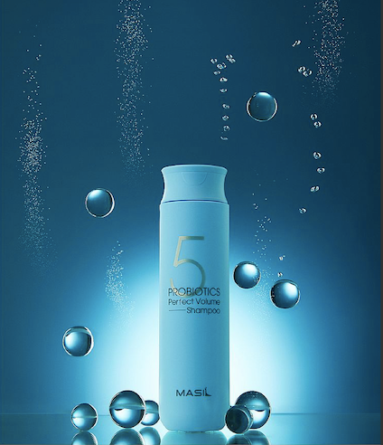 Masil 5 Probiotic Perfect Volume Shampoo 300ml (Blue)